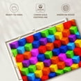 thumbnail image 6 of Elephant Stock Multicolored Geometric Boxes Wall Art - Horizontal Canvas Wall Art - Living Room Wall Decor - Abstract Canvas - Orange And Pink Decor - 12" x 8", 6 of 8