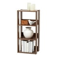 thumbnail image 5 of IRIS USA 3 Shelf Open Wood Shelving Rack Unit, Brown, 5 of 6