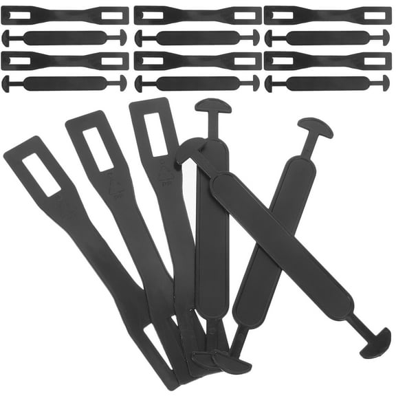 ELAYARD 100 Sets Storage Enclosure Carrying Handle Plastic for Organizing Cardboard Box Handles