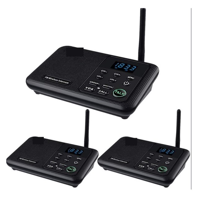 1 Mile Long Range Wireless Intercom System For Home House Business Offices Room To Room Communicate.
