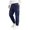 Navy, variant on GEWSEY Mens Fleece Cargo Sweatpants Heavyweight Elastic Waist Pants with Pockets Baggy Drawstring Jogger Pants (Navy, L)