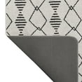 thumbnail image 5 of Mainstays Modern Geometric Pattern Tufted Ivory Base with Charcoal Lines, Machine Washable Area Rug 5x7, Ideal for Living room, Dining area, bedroom, 5 of 5
