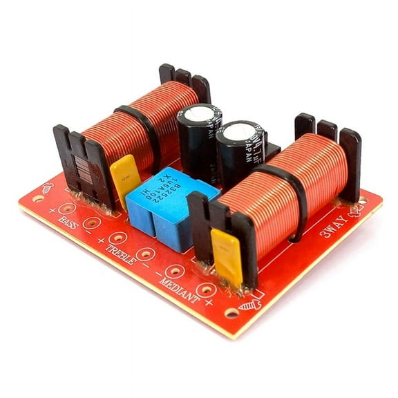 HOT For HiFi High Fidelity Home Speaker Crossover 3-Way Frequency Divider for Audio System