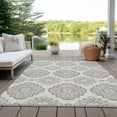 thumbnail image 6 of Addison Rugs Chantille Indoor/Outdoor Transitional Medallions Ivory Washable Rectangle Rug, 2'6" x 3'10", 6 of 6