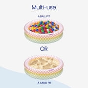 Funsicle Rainbow Checkered Pool