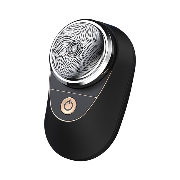 Afeitadora para hombres, mini afeitadora portátil de bolsillo, afeitadora portátil para uso en seco y húmedo, recargable por USB, carga fácil con un solo botón.