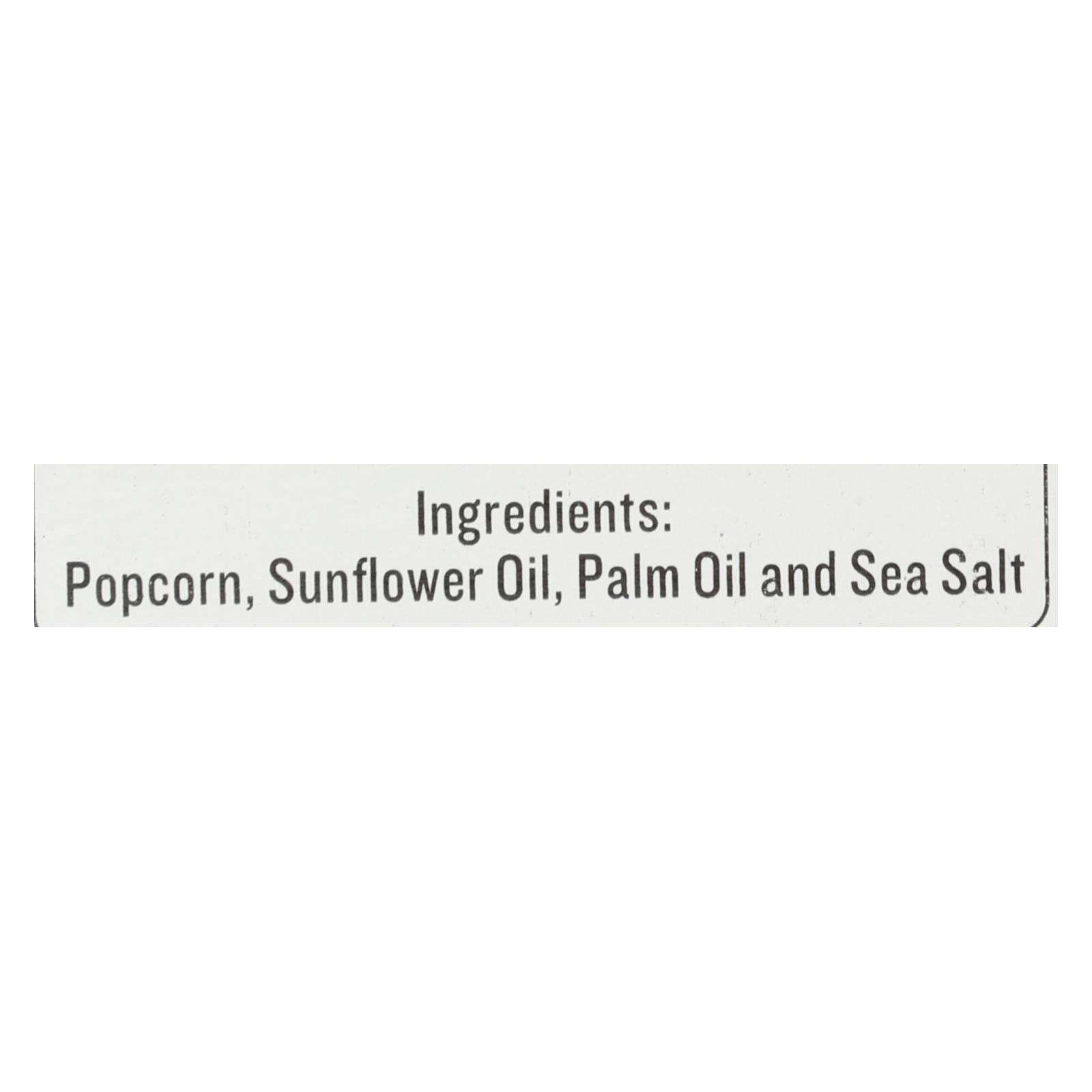 SkinnyPop Sea Salt Microwave Popcorn 2.8 oz, 6 per Pack (6 Packs Total)
