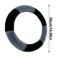 thumbnail image 3 of HOARBOEG Steering Wheel Cover Special Winter General Warm Non Slip Lint Online Celebrities Car Steering Wheel Cover, 3 of 6