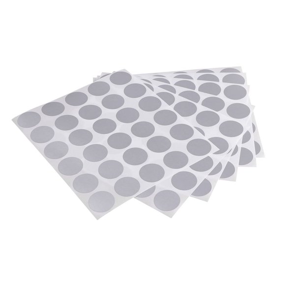 5 pegatinas para rascar autoadhesivas autoadhesivas para dejar un mensaje sorpresa y notas de regalo (plateado)