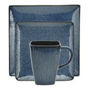 Oneida Blue 16-Piece Reflections Dinnerware Set