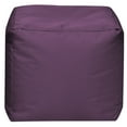 thumbnail image 1 of Gouchee Home Cube Brava Lilac Pouf Ottoman – Water-Repellent Cube Bean Bag Footstool with Polystyrene Beads, Lightweight & Portable for Living Room or Dorm, 1 of 9