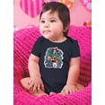 thumbnail image 2 of Cute Animals Sticker Style Bodysuit Infant -Image by Shutterstock,  18 Months, 2 of 4