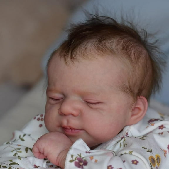 Lifelike Reborn Baby Doll Girl - 18-inch Realistic Newborn Baby Vinyl Full Body Sleeping Girl Dolls, Gift Set for Kids 3 , Grand-Parents, Pre-Parents