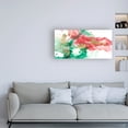 thumbnail image 3 of Trademark Fine Art 'Viridian & Coral Reef II' Canvas Art by Jennifer Goldberger, 3 of 3
