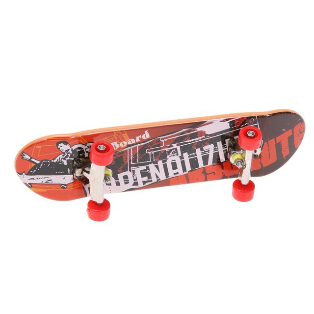 Mini monopatín para niños, aleación de plástico, diapasón, rampa, mesa de entrenamiento, juguete (A) Ndcxsfigh libre de BPA