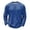 #A01-Blue, variant on Mens Waffle Long Sleeve Shirt Knit Thermal Crew Neck Undershirts Lightweight Casual Pullover Sweater Winter Fall Big and Tall Men's Tops