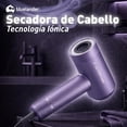 thumbnail image 2 of Secadora de Cabello 1500W Bluelander con Tecnología Iónica y Multiplicadora de Aire, 2 Velocidades y 4 Ajustes de Calor, Lavanda, 2 of 5