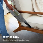 Shark Cyclone Handheld Vacuum, On-the-Go Cleaning, HyperVelocity Suction, USB Charging, CH700WM, Herb