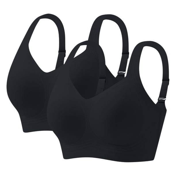 Sujetáneos para las Mujeres sin Cables Inferiores sin Acolchado Jelly Push Up Bralette Suave Mantequilla Yoga Todos los Días Confort Sujetáneo, Tshirt Sujetáneos para las Mujeres sin Cables Inferiores