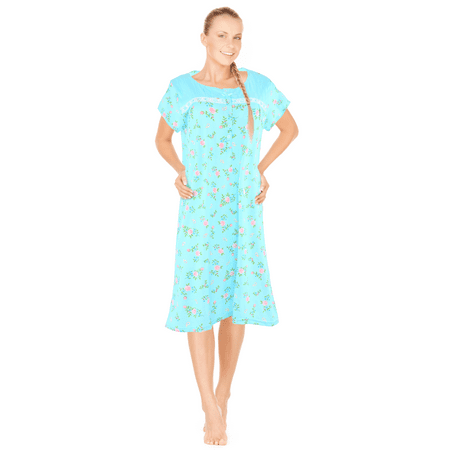 

JEFFRICO Womens Nightgowns Sleepwear Soft Pajama Dress Nightshirts Plus Size