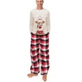 thumbnail image 6 of Qiylii Family Christmas Pjs Matching Sets Baby Christmas Matching Jammies for Adults and Kids Holiday Sleepwear Set, 6 of 6
