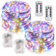 thumbnail image 1 of Cadena de luces MUMUXI 2x10 m 100 LED multicolor a prueba de agua, 1 of 7