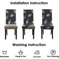 thumbnail image 6 of Oversize Morden Chair Covers for Dining Room Set of 6,Large Stretch Spandex Parsons Chair Slipcovers ,Removable Washable Kitchen Chair Seat Cover Protector for Home Party Ceremony Dinner（Morden,6PCS）, 6 of 6