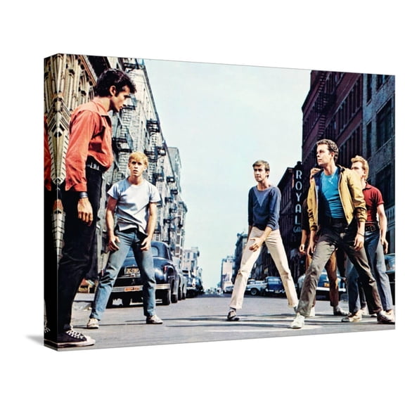 Art.com West Side Story, 1961 Stretched Canvas Print Wall Art, 24" x 18"