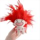 thumbnail image 1 of Divertidos Doce Constelaciones Juguetes de Peluche Explosión de Pelo Desordenado Muñeca de Algodón Sin Dientes Juguete Estatuilla Niños Rojo, 1 of 5