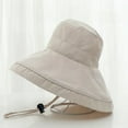thumbnail image 4 of MesaSe Japanese Foldable Solid Color Leides Fisherman Hat Elegant Beach Hat, 4 of 4