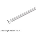 thumbnail image 2 of Uxcell 304 Stainless Steel Round Rods 8mm x 450mm for DIY Craft, 5 Pack, 2 of 6