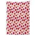 thumbnail image 3 of Ambesonne Kiss Tablecloth Rectangular Table Cover, Vivid Colored Lips Glamour, 52"x70", Pale Rose and Multicolor, 3 of 4