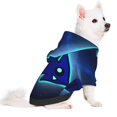 thumbnail image 2 of Zufioo Sweat à Capuche Imprimé Géométrique pour Petits Chiens Vêtements pour Animaux-Moyen, 2 of 7