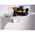 thumbnail image 6 of EZ Shelf 28"-50" Expandable Shelf, White, 2 Brackets, 6 of 6