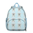 thumbnail image 1 of Koala Pattern Student Backpack – Cute Animal Cartoon Design with Koala Bear Print, Watercolor Floral Accents, and Nature Aesthetic, 1 of 6