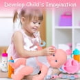 thumbnail image 7 of 12 Pcs Baby Doll Accessories Baby Doll Feeding and Caring Set,Doll Feeding Set for Kids Girls,Magic Disappearing Juice Milk Bottles,Sippy Cups,Pacifiers,Bowl Spoons, 7 of 7