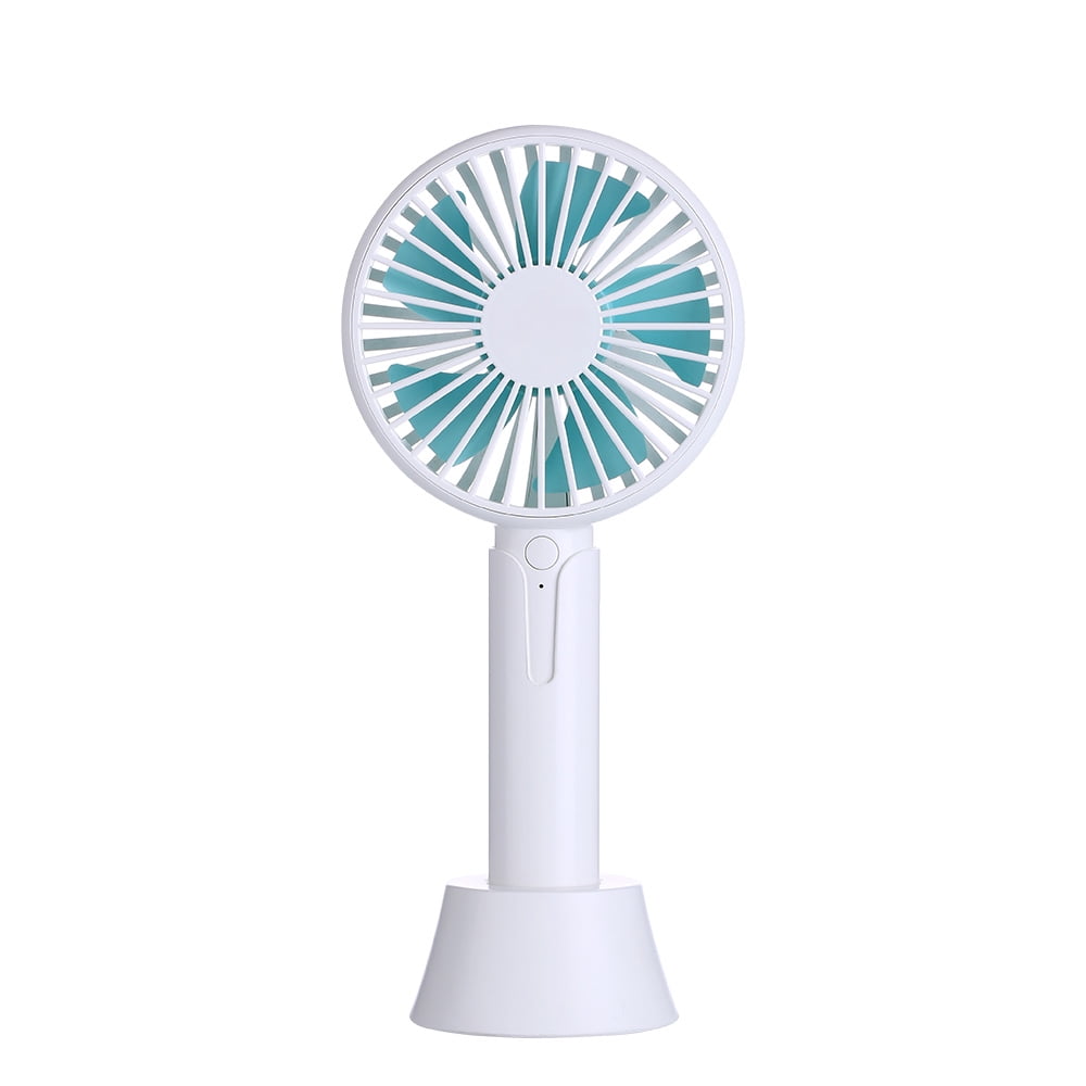 Innerest Mini Cooling Fan Personal Handheld Standable Multicolor LED