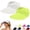 Green, variant on WCJM 2 Pack UPF 50 Sun Visor Hat for Women Wide Brim Lightweight Foldable Ponytail Cap for Summer Beach Running Cycling
