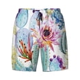 thumbnail image 4 of Lsque Mens Swim Trunks Cactus Pattern - Bathing Suit Compression Liner - Beach Swim Shorts Swimwear - (S-3XL) - Stretch Quick Dry -X-Large, 4 of 9