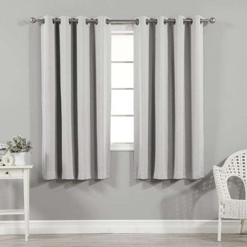 Best Home Fashion, Inc. Grommet Top Insulated Blackout Thermal Curtain Panels (Set of 2)