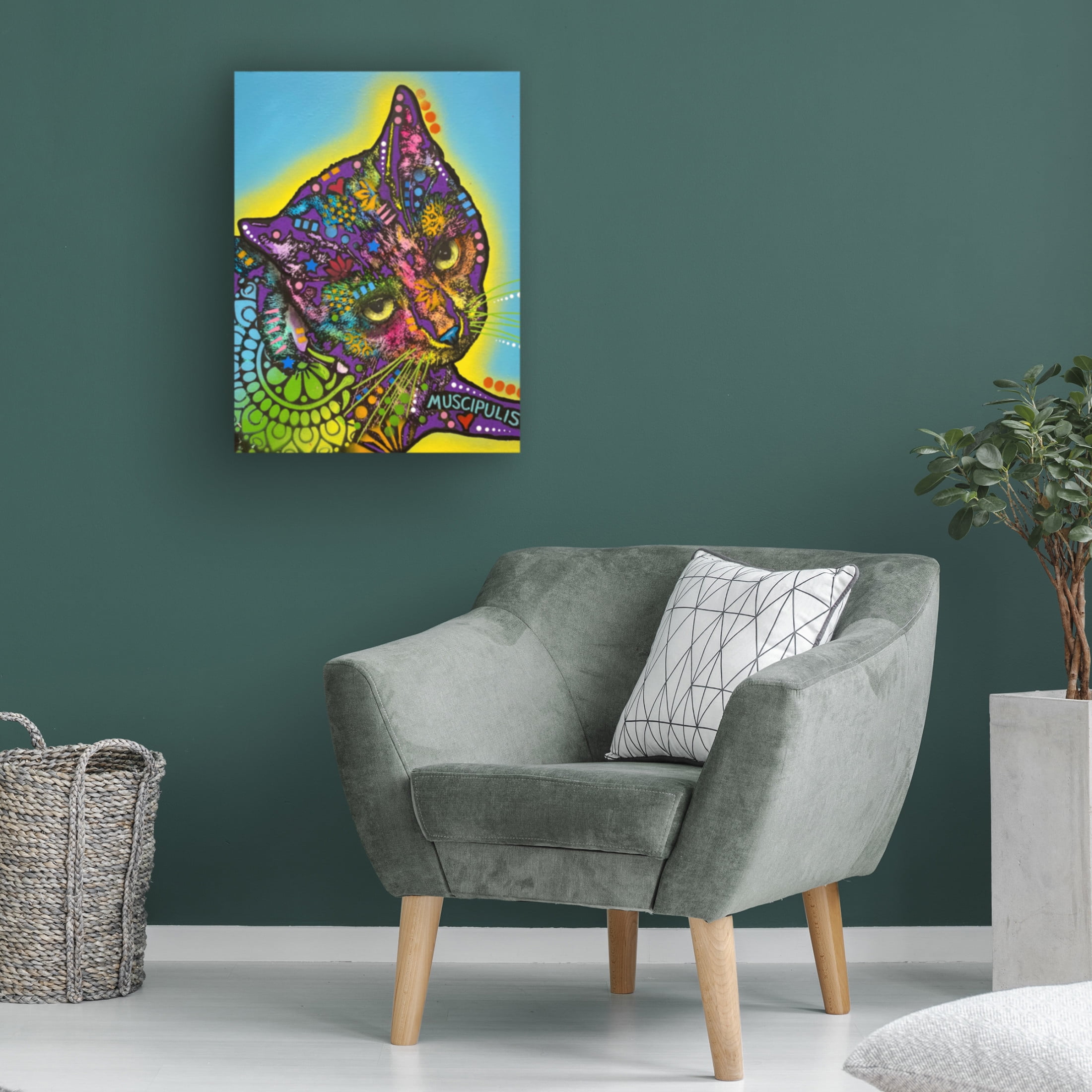 Canvas Wall Art - Dean Russo 'I Am Not So Sure About This' Wall Art for Living Room, Bedroom, or Office Décor by Trademark Fine Art - 35 x 47 Inches