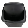 thumbnail image 4 of Xiaopangcheng 13 Gallon Swing Top Kitchen Trash Can - Plastic, Removable Lid - 1pc, Black — Residential Use, Standard Application, 4 of 6