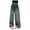 J6 PANTS Blue, variant on GXWEA Girl Jeans Size 10-12 Clothes For 10 Year Old Girls Girls Baggy Jeans Casual Wide Leg Denim Pants Jeans Kids Clothes Blue 5-6 Years