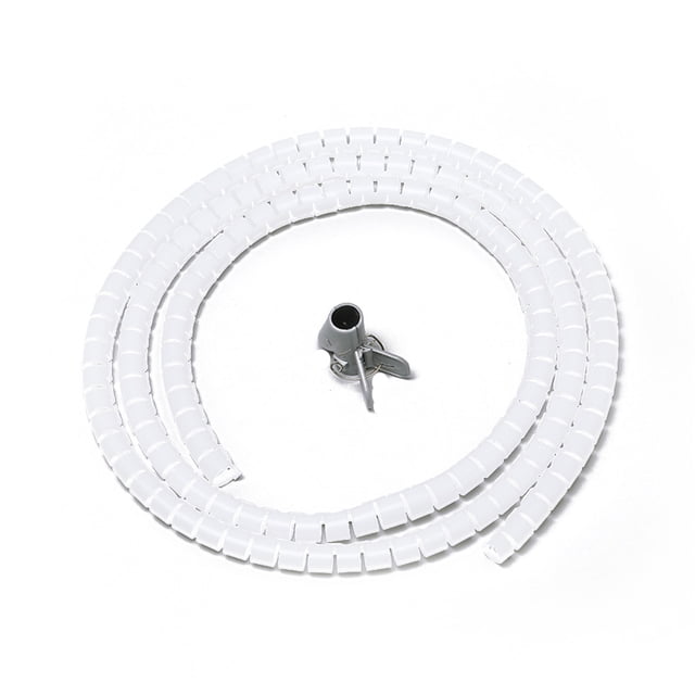Methold Organizador de cables eléctricos, protección Flexible, 2M, recortable, para cocina, dormitorio, sala de estar, funda de gestión de Carpetas de archivos