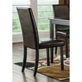 thumbnail image 2 of Bowery Hill Faux Leather Dining Side Chair in Brown Mahogany, 2 of 2
