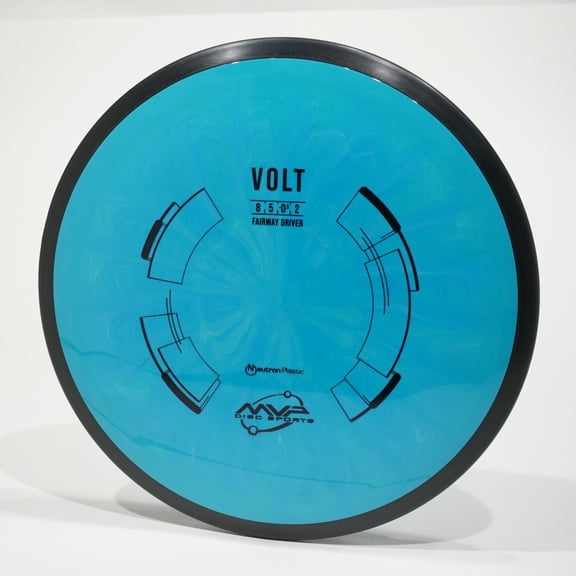 MVP Neutron Volt Disc Golf Fairway Driver, Pick Color/Weight [Stamp & Exact Color May Vary] Blue 170-175g