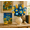 blue, variant on Flower Bouquet Building Set, Sunflowers Botanicals Collection(919PCS) Compatible with Lego - Perfect Mother's Day Gift for Mom, Building Block Toy for Adults Women