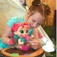 thumbnail image 7 of Baby Alive: GloPixies Sammie Shimmer 14-Inch Doll Pink Hair, Green Eyes Kids Toy for Boys and Girls, 7 of 7