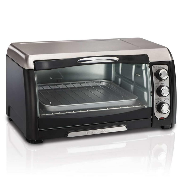 Hamilton Beach 31506 Black Convection Six Slice Toaster Oven