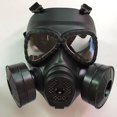 thumbnail image 1 of Respirator Tactical Black Gas Military Style Face Protective Outdoor,,Brown, 1 of 4